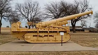 Canon de 194 GPF (Fort Sill, Oklahoma).