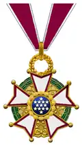 Médaille de commandeur de la Legion of Merit (USA).