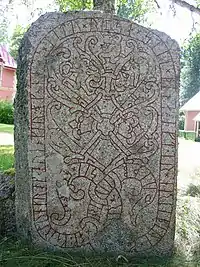 La pierre de Drävle.