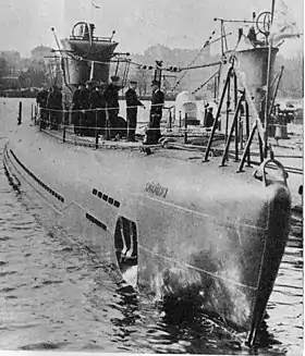 illustration de HMS Sjöbjörnen (1938)