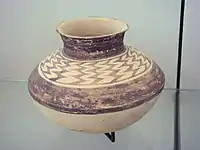 Poterie d'Ubaid III, jarre, 5300-4700 BC Louvre Museum AO 29611.