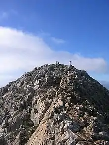 Vue depuis la face Sud.