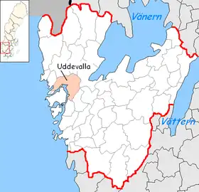 Localisation de Uddevalla