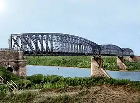 Pont ferroviaire sur la rivière Oufa