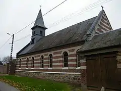 L'église Saint-Martin.