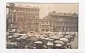 Marché au charbon, le marché sur la place (vers le début du XXe siècle)