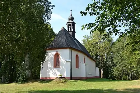 Chapelle Saint-Linhart à Uhliště.