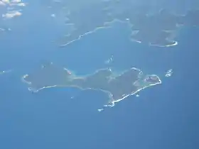 Vue aérienne de Uke-shima