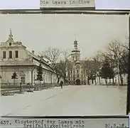 Vue de la façade ouest (photo de 1918).