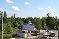 Église Saint-Nicolas de Sablino, près de la gare d'Oulianovka (doyenné de Tosno)