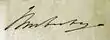 Signature de Humbert Ier