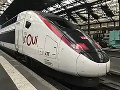 Rame du service TGV inOui.