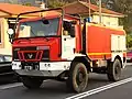 Camion servant à la lutte contre les feux de forêt