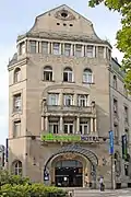 L’hôtel Royal, représentatif du Jugendstil allemand, à vocation moderniste.