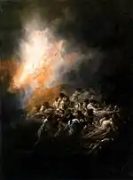 Un incendie (Goya)