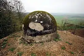 Un observatoire construit pendant la Première Guerre mondiale.