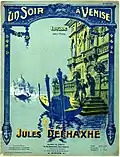 Un soir à Venise aux éditions de la Maison de Aynssa, De Saedeler & Cie successeur, illustré Valery