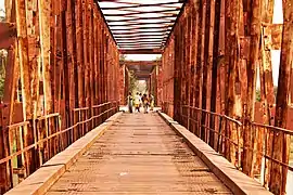 Un vieux pont à Grand-Popo au Bénin