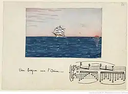 Image illustrative de l’article Une barque sur l'océan (Ravel)