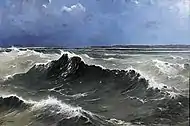 Une vague (vers 1896)