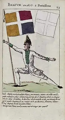 Image illustrative de l’article Régiment de Beauce (1762)