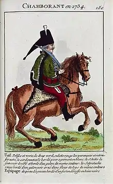 Image illustrative de l’article Régiment de Chamborant hussards