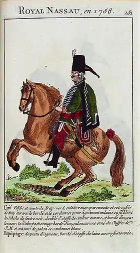 Image illustrative de l’article Régiment Royal-Nassau hussards