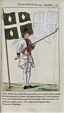 Image illustrative de l’article Régiment de Dauphiné (1762)