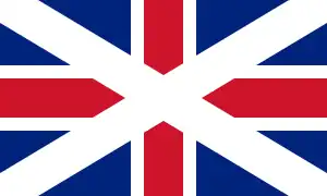 Version écossaise du drapeau de l'Union.