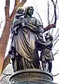Détail de la James Fountain (statue pour la tempérance) à Union Square (New York City)