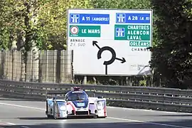 Passage aux Hunaudières le 2 juin 2019 à 09 h 11.