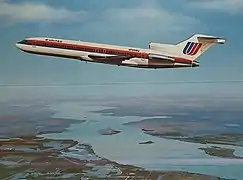 United Boeing 727