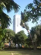 La tour Judson, construite pour le jubilé de diamant de l'université.