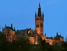 L'université de Glasgow.