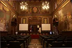 Aula Magna de l’université de Macerata.