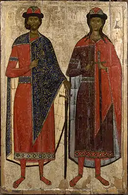 Saints Boris et Gleb (icône)