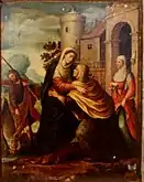 Peintre inconnu de Florence- Visitation de la Vierge Marie à Élisabeth, XVIe siècle