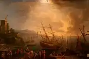 Le peintre hollandais inconnu – Le port