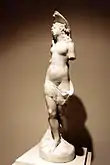 Sculpteur italien inconnu – Figure d’une femme nue