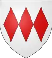 Les trois fusées du blason des Montagu évoquent des montagnes, une allusion au nom de la famille.