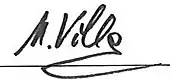 signature de Mélanie Berger-Volle