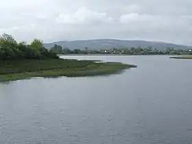 Slieve Rushen vu dUpper Lough Erne.