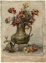 Étude de fleurs (1853), musée des Beaux-Arts d'Angers.