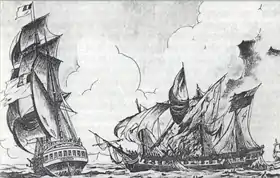 illustration de HMS Thames (1758)