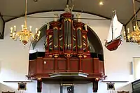 Orgue Meere construit en 1792 à l'église réformée de Bethel d'Urk, provenant d'IJsselstein