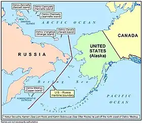 Image illustrative de l’article Frontière entre les États-Unis et la Russie