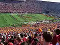 La fanfare en formation USC en 2007 au Coliseum.