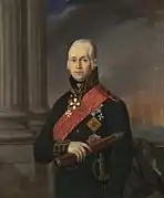 Portrait de l'amiral Fiodor Fiodorovitch Ouchakov