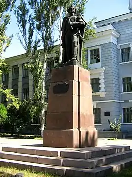 Monument à Fiodor Ouchakov à Kherson (démantelé)