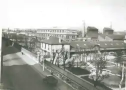 L'usine Carbone Lorraine en 1948.